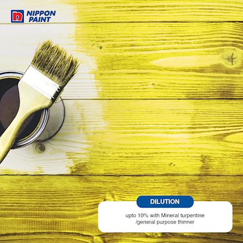 Nippon Paint نيبون بينت سينثتيك بوديلاك إيناميل (M) (500 مل، ذهبي أصفر، عبوة من 1) - Image 3