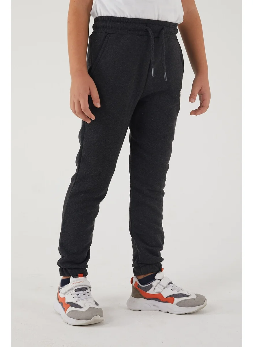 Twenty3 Girls' 3 Thread Pocket Printed Sweatpants with Elastic Waist and Legs