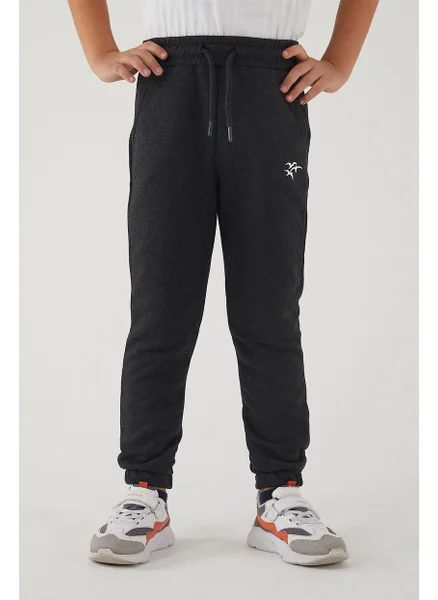 Twenty3 Girls' 3 Thread Pocket Printed Sweatpants with Elastic Waist and Legs