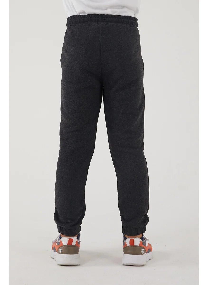 Twenty3 Girls' 3 Thread Pocket Printed Sweatpants with Elastic Waist and Legs