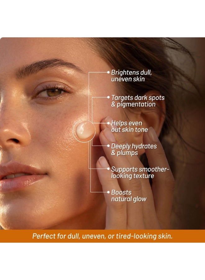 Refresh Botanicals Brightening Facial Moisturizer | Certified Organic Face Cream with Vitamin C | For All Skin Types | Vegan, Paraben free | Made in Canada - Image 3