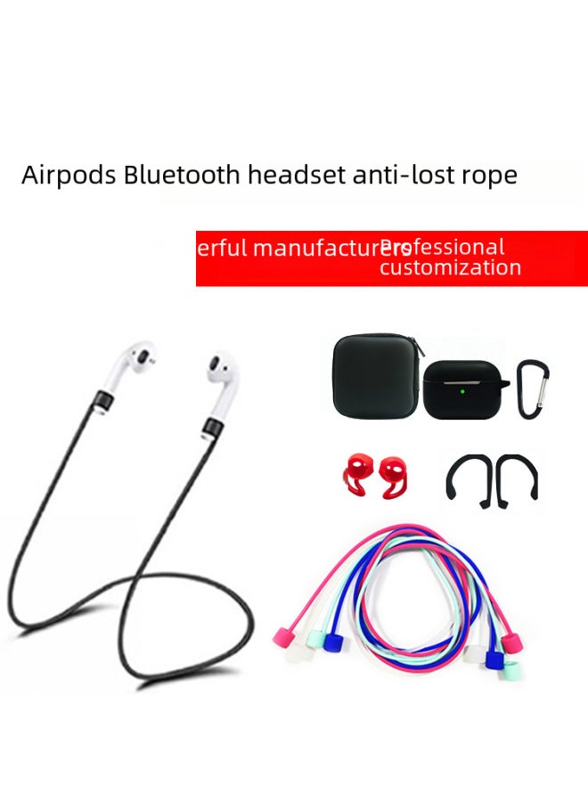 70cm Silicone Anti-loss Rope For Airpods Bluetooth Earphones Strong Sales Digital Computer/bluetooth Earphone Case-Color:70cm Magnetic Anti-lost Rope Hidden Naked-Model:Sakura Powder  - Image 1