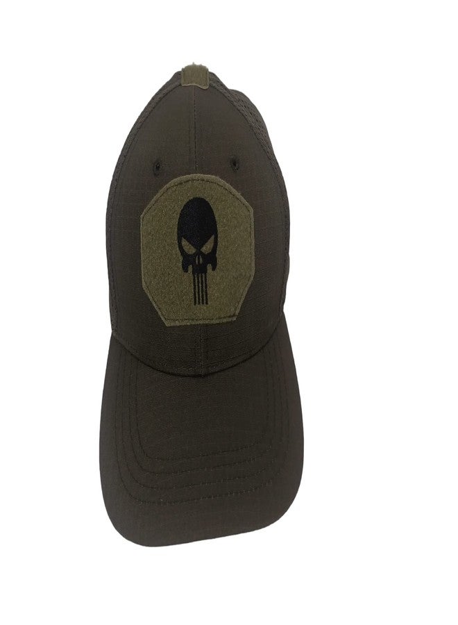 Linist Unisex Polyester Military Tactical Operator Cap, Outdoor Army Hat for Camping, Hunting Camouflage Baseball Cap Outdoor Active (Olive-Green) - Image 2