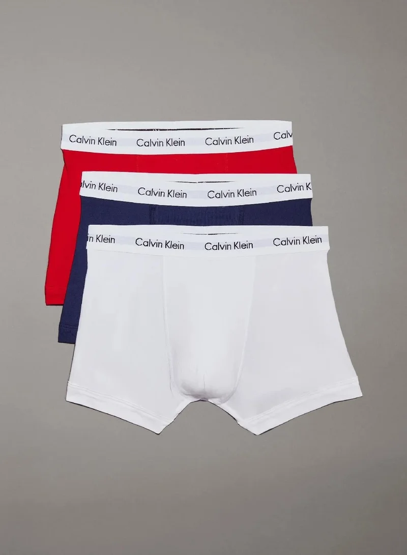 3 Pack Trunks - Cotton Stretch