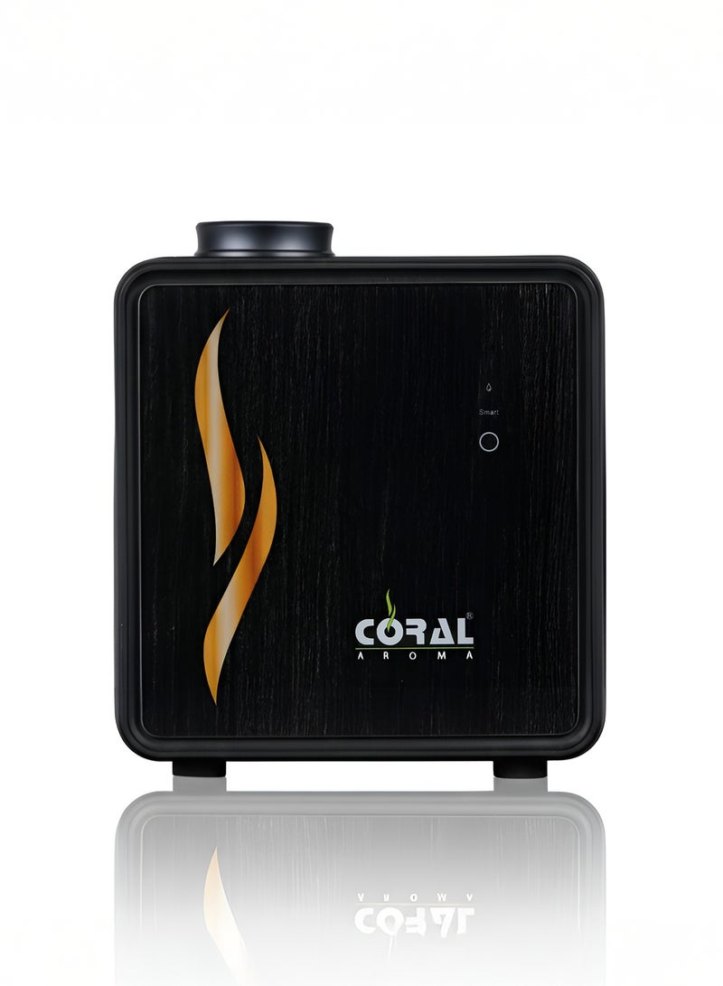 CORAL AROMA Scent Aura Portable Smart Aroma Diffuser – Metal & Glass, App Control, 180ml Bottle, 600m³ Coverage - Image 1