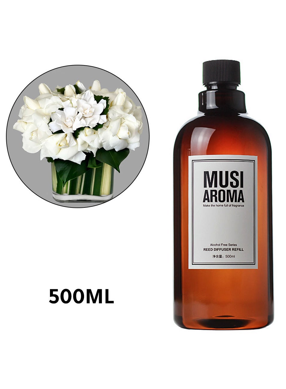Diffuser Refill 500ml Gardenia main image 1