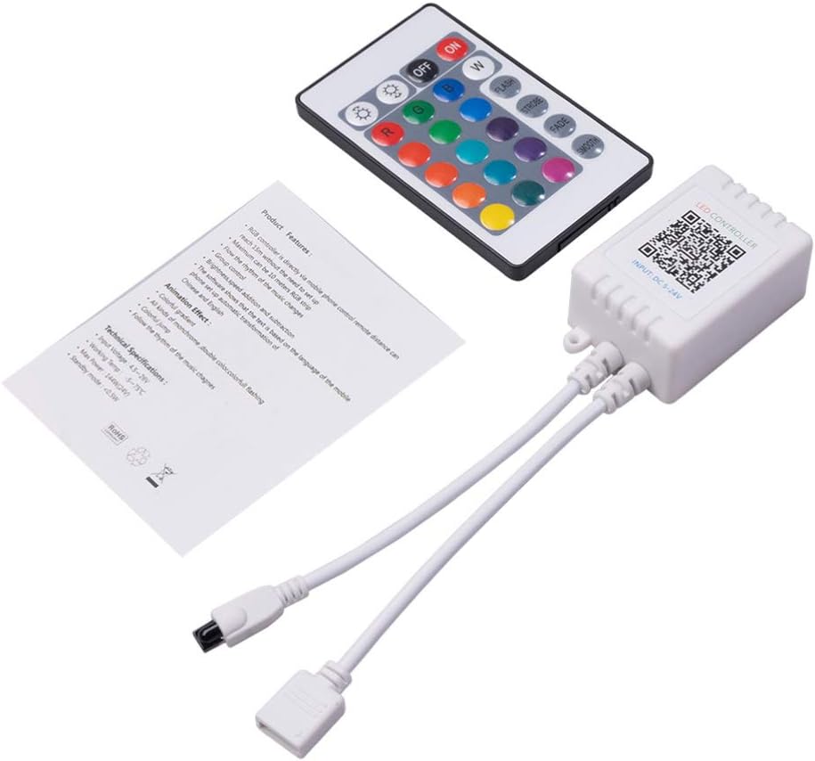 jellyflow Jellyflow Rgb Light Strip Remote Controller With Receiver 144W Z776490C36C48ECBF5948Z