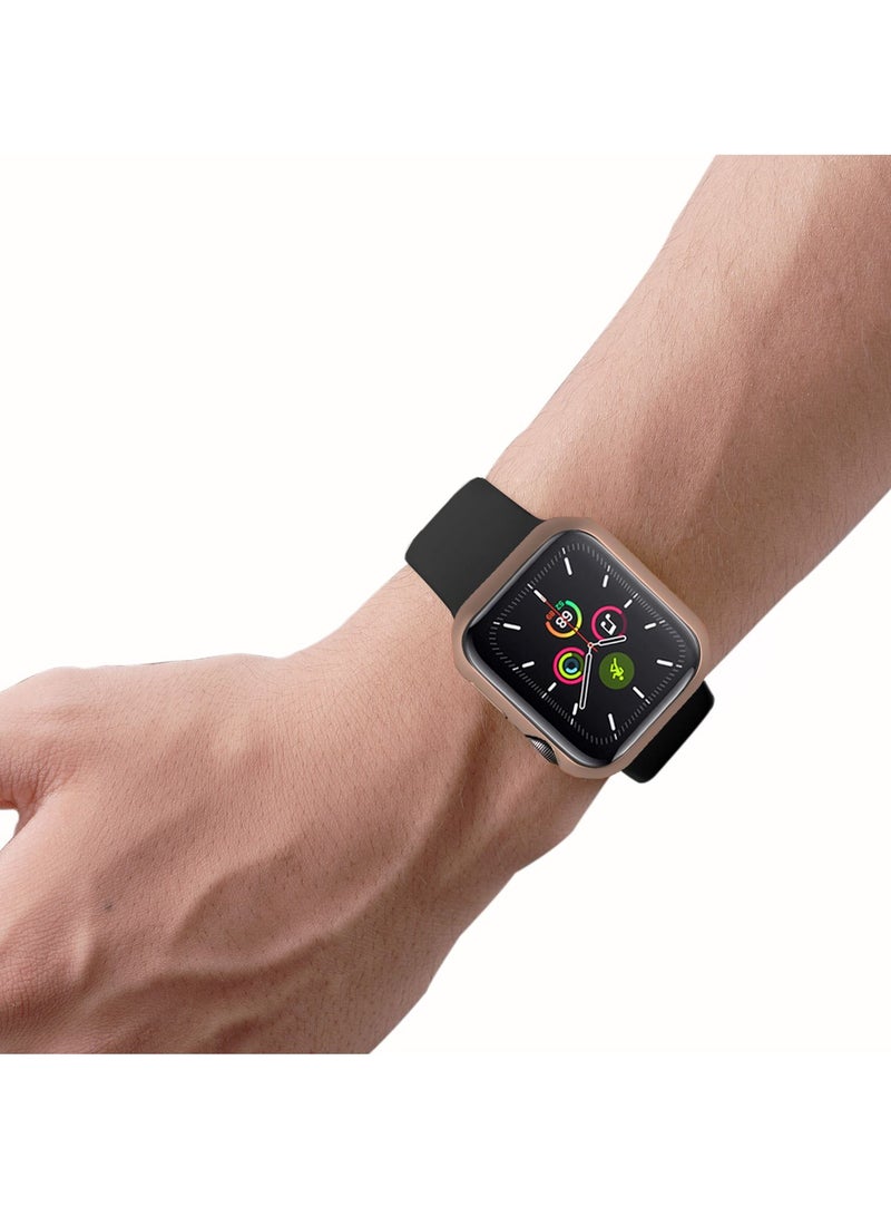 GULFLINK Silicone Watchbands 200mm Length With Protective Case Cover For Apple Watch 7 41mm - Image 1