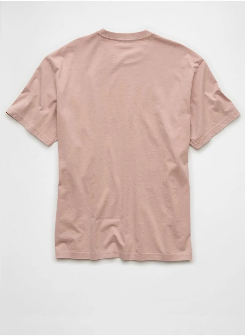 American Eagle Logo Graphic Crew Neck T-Shirt