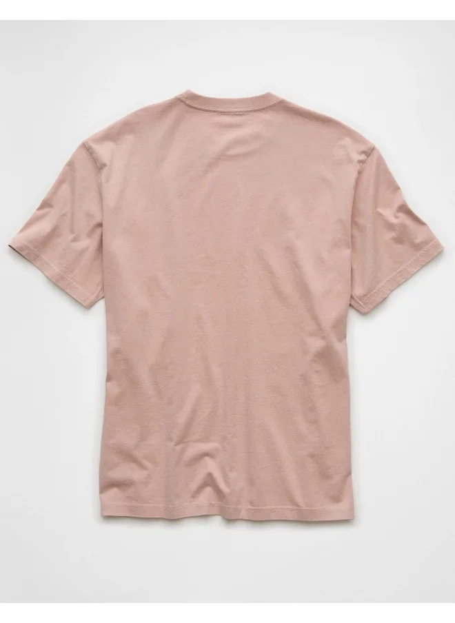 American Eagle Logo Graphic Crew Neck T-Shirt