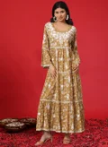 Alaya Mustard & White