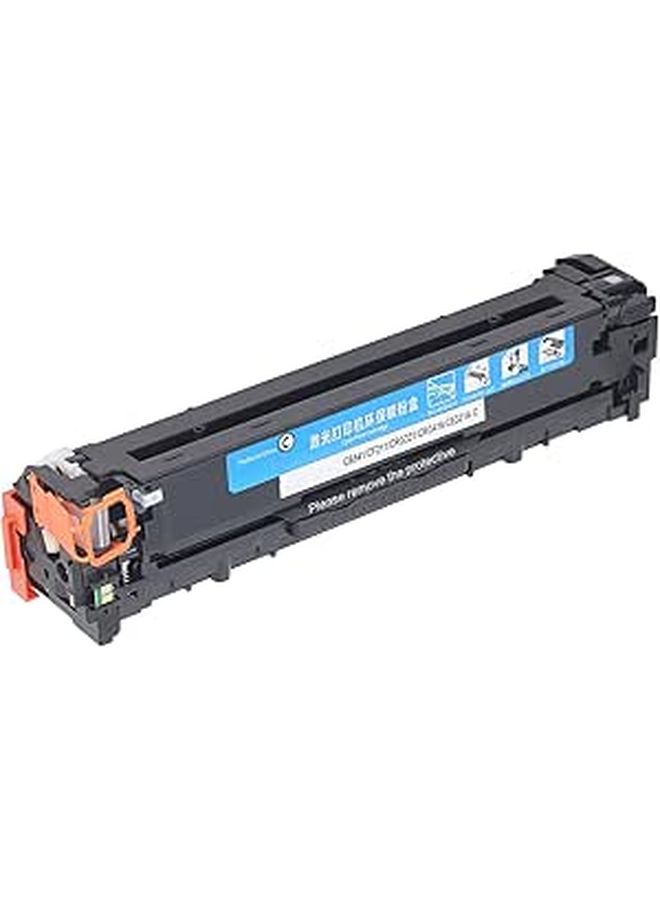 Cyan Toner Cartridge Replacement ABS Material 1400 Pages For Color Laserjet Printer - Image 1