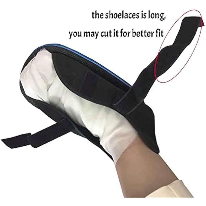 rayihni Ankle Wraps,Post Op Shoe Plaster Cast Shoe Medical Open Toe Foot Protection Cast Boot Recovery Gypsum Shoe For Injury Sprained Ankle Wraps Protective Gear (M) - Image 3