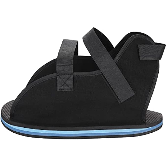 rayihni Ankle Wraps,Post Op Shoe Plaster Cast Shoe Medical Open Toe Foot Protection Cast Boot Recovery Gypsum Shoe For Injury Sprained Ankle Wraps Protective Gear (M) - Image 5