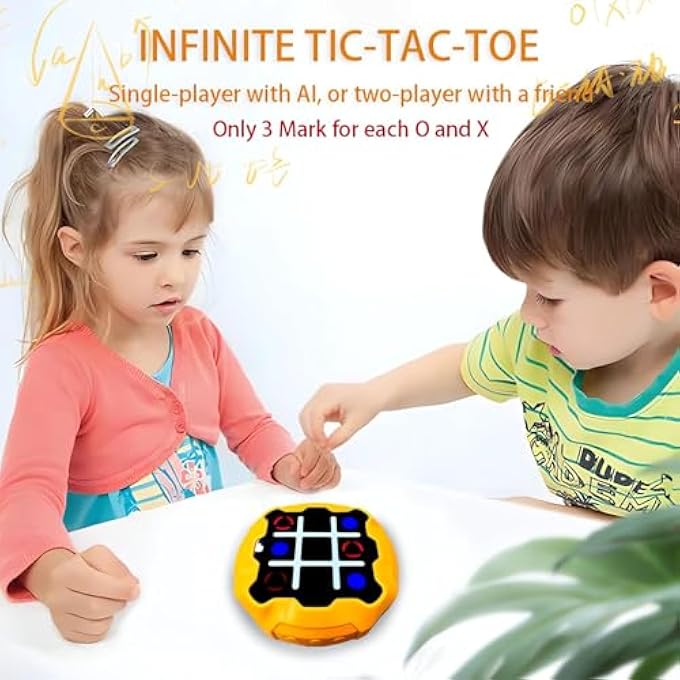 TIC TAC TOE BOLT GAME, 3-IN-1 PORTABLE TRAVEL BOARD GAME, PORTABLE TRAVEL GAMES FOR KIDS & ADULTS, TOYS GIFT IDEA FOR FAMILY FUN, EDUCATIONAL CHRISTMAS BIRTHDAY GIFTS - Image 5