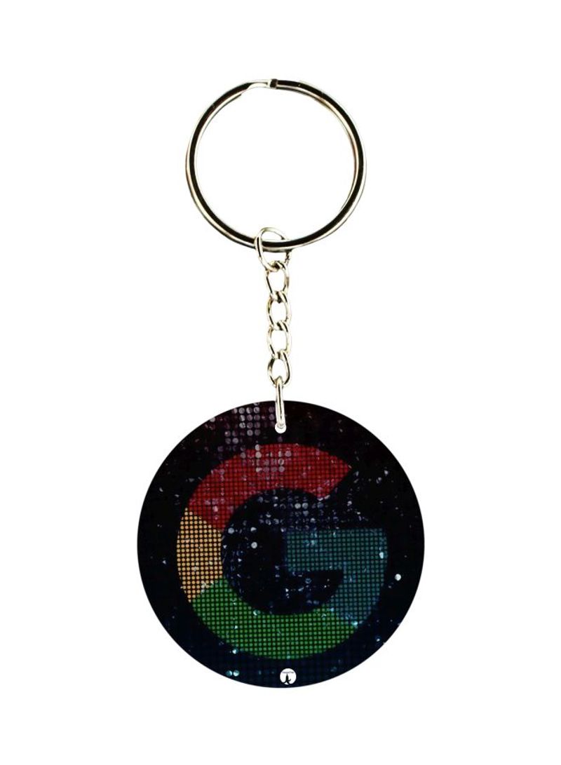 RKN Google Symbol Themed Keychain