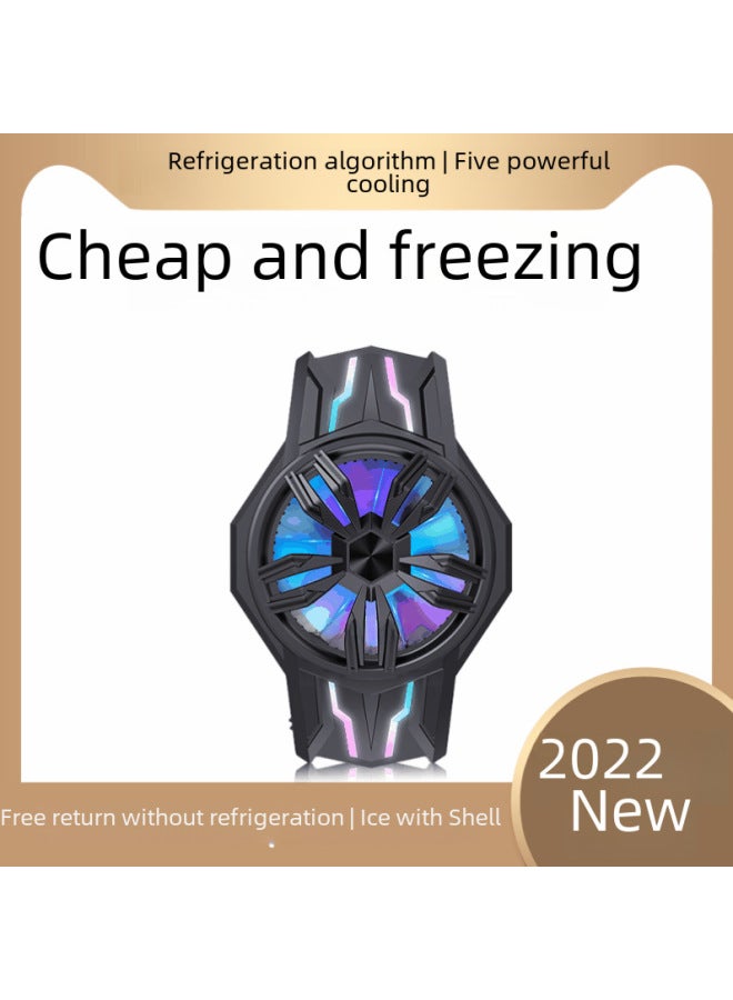 Beauenty S1 Semi-conductor Cooling Phone Holder Silent Gaming Back Clip For Live Broadcasting Playing Mobile Games-Product Color:Rs6-x Streamer Three-speed Ice Radiator-black (25℃Ice Style + Streamer + Third - Image 2