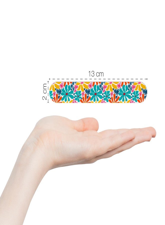 ZMOI Nail Files - Professional Medium Emery Boards 6 Dual-Sided Medium, Fine Grit for Natural/Acrylics - Nail Shapers to Smooth/Refine Nails (Pack of 1) - Image 3