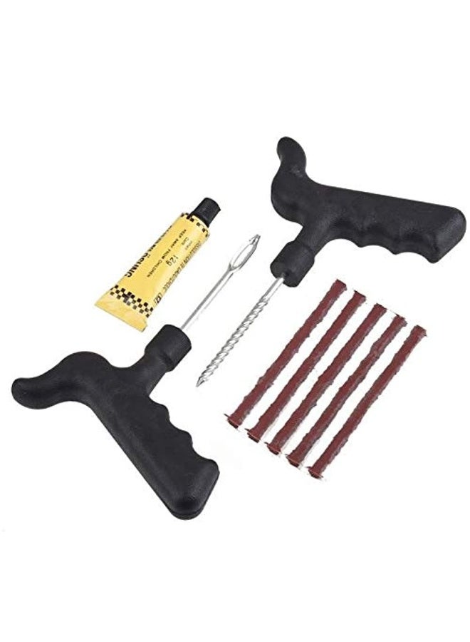 عدة إصلاح سدادة ثقب الإطارات بدون أنبوب للسيارة/الدراجة والنقل