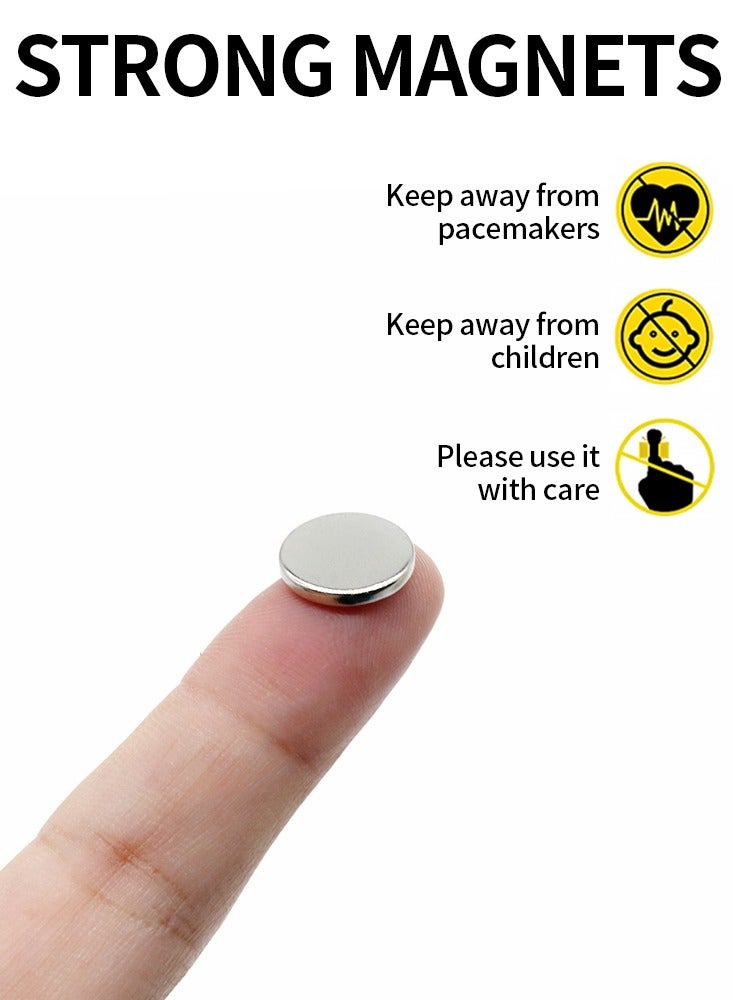 50Pcs 0.47x0.08inch Super Powerful Small Neodymium Magnet Round NdFeB Strong Permanent Magnetic imanes Refrigerator Magnets Office magnets 12x2mm - Image 2