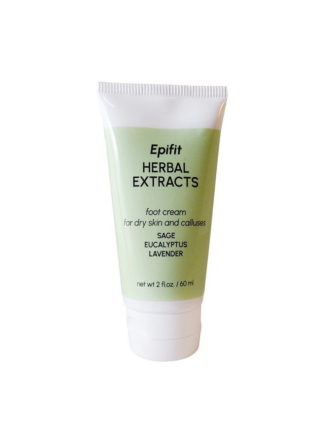 Epifit Aromatherapy All Natural Moisturizer Foot Cream With Rosemary Lavender Eucalyptus Sage And Seaweed 2 Ounces - Image 1