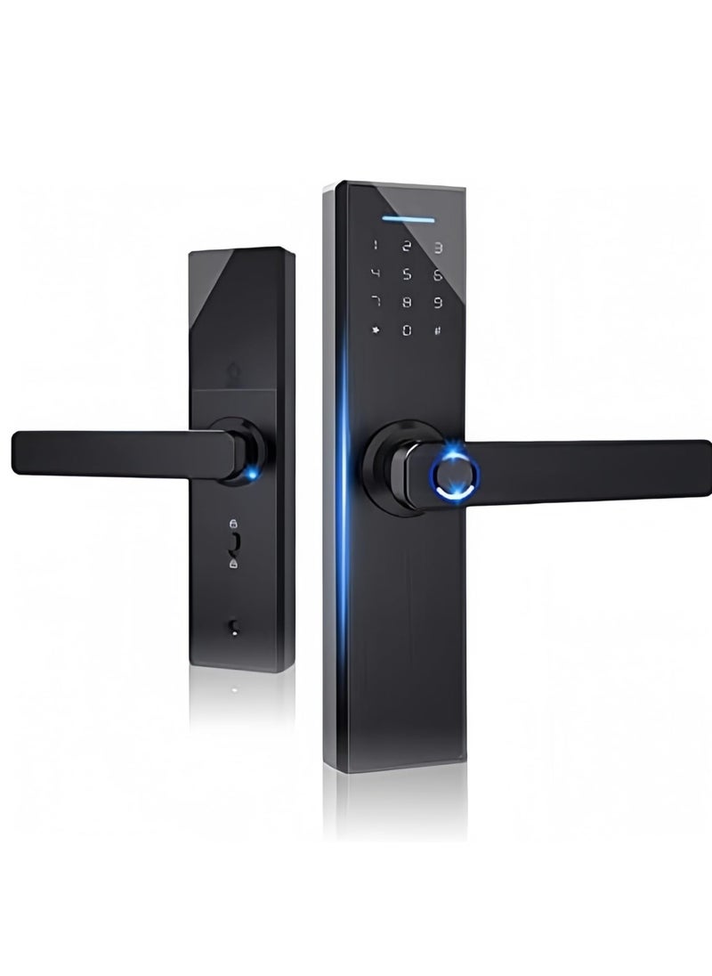 Arabest - Smart Door Lock Digital Electronic Wi-Fi APP Password Door Lock Intelligent Biometric Fingerprint Door Locks Digital Keyless Home - Image 1