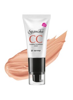Spawake Cc Cream 01 Light Beige With Spf 32/Pa++ For All Skin Types 30G  - Image 1