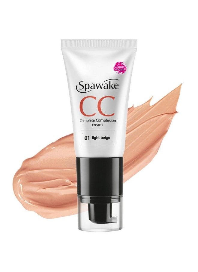 Spawake - Cc Cream 01 Light Beige With Spf 32/Pa++ For All Skin Types 30G - Image 1