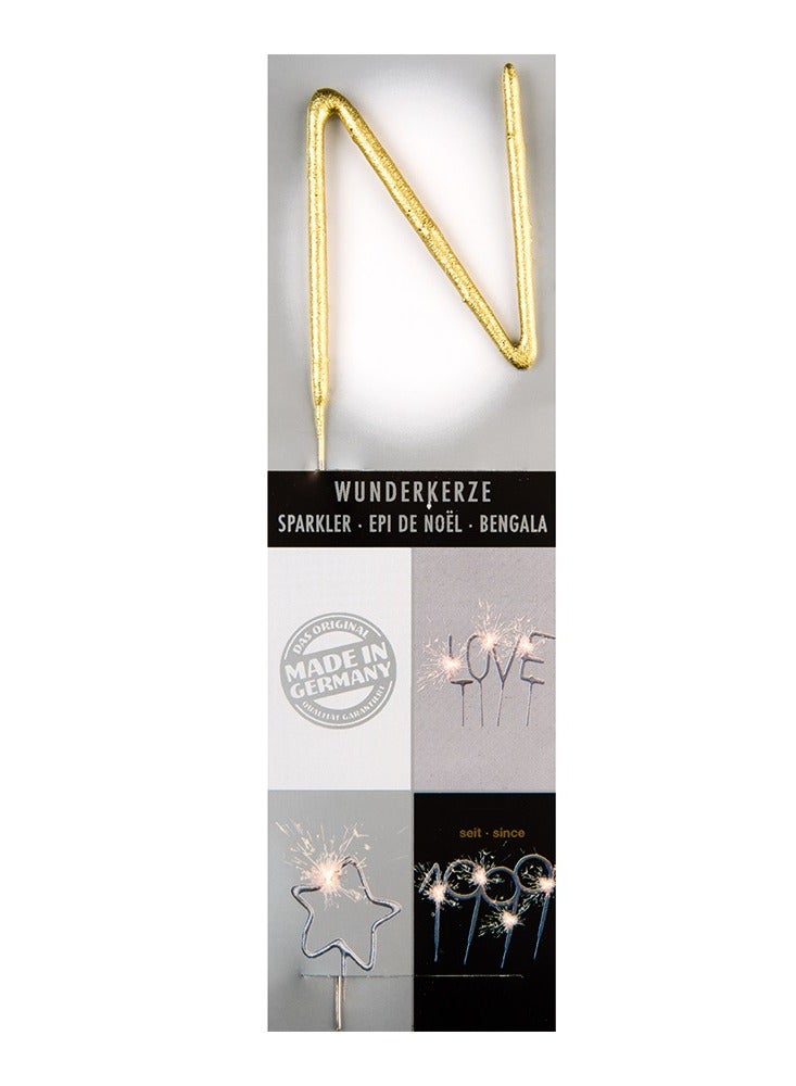 Gold Sparkler Candle N