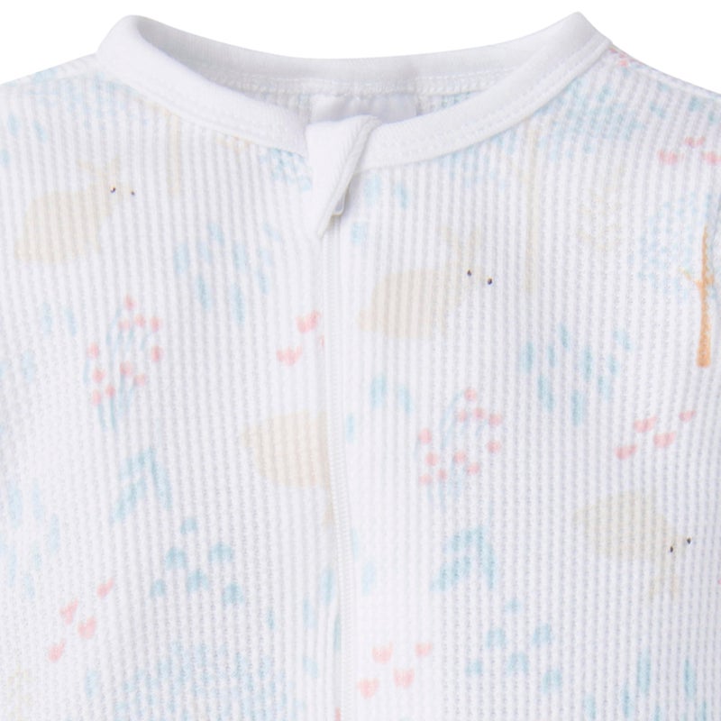 Gerber Baby Unisex 2-Pack 2-Way Zip Thermal Footed Sleep 'N Play, Farm Life, Newborn - Image 5