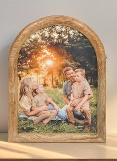 Mars & More Handcrafted Wooden Arch Photo Frame 17x22 cm by Artesania  - Image 3