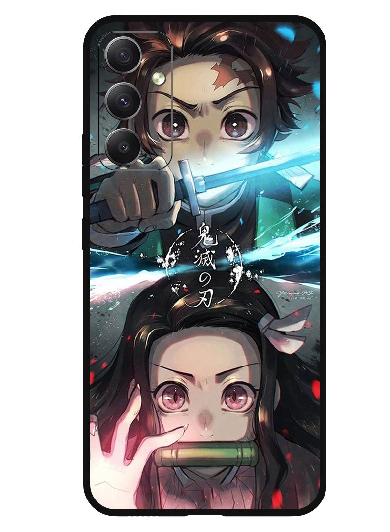 Theodor Protective Case Anti Scratch Shock Proof Bumper Cover For Samsung Galaxy M34 5G Animation Tanjiro - Image 1