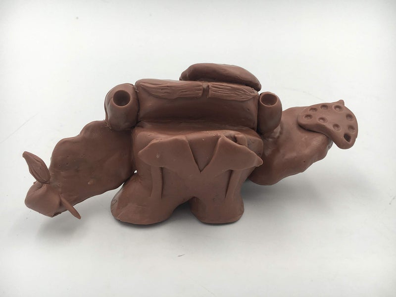 BSD Organics Eco DIY Toy Shadu Brown Clay Powder Bag Ready to Use for Home Made Organic Eco-Friendly Ganesha, Toys and More, Natural & Soft for Kids and Adults Sculpture and Modeling 200 Gram - Image 5