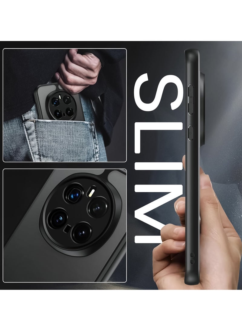 جراب لهاتف Honor Magic 7 Pro، ممتص صدمات من TPU + لوحة صلبة من PC بملمس غير لامع، غطاء حماية للهاتف المحمول، مقاوم لبصمات الأصابع، نحيف ومناسب بإحكام. - Image 3