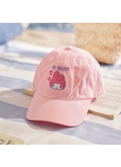 Sanrio Genuine Authorized Childrens Childish Baseball Cap Cartoon Sunscreen Cap for Boys and Girls Baseball Cap Duck Tongue Hat melody children's style
