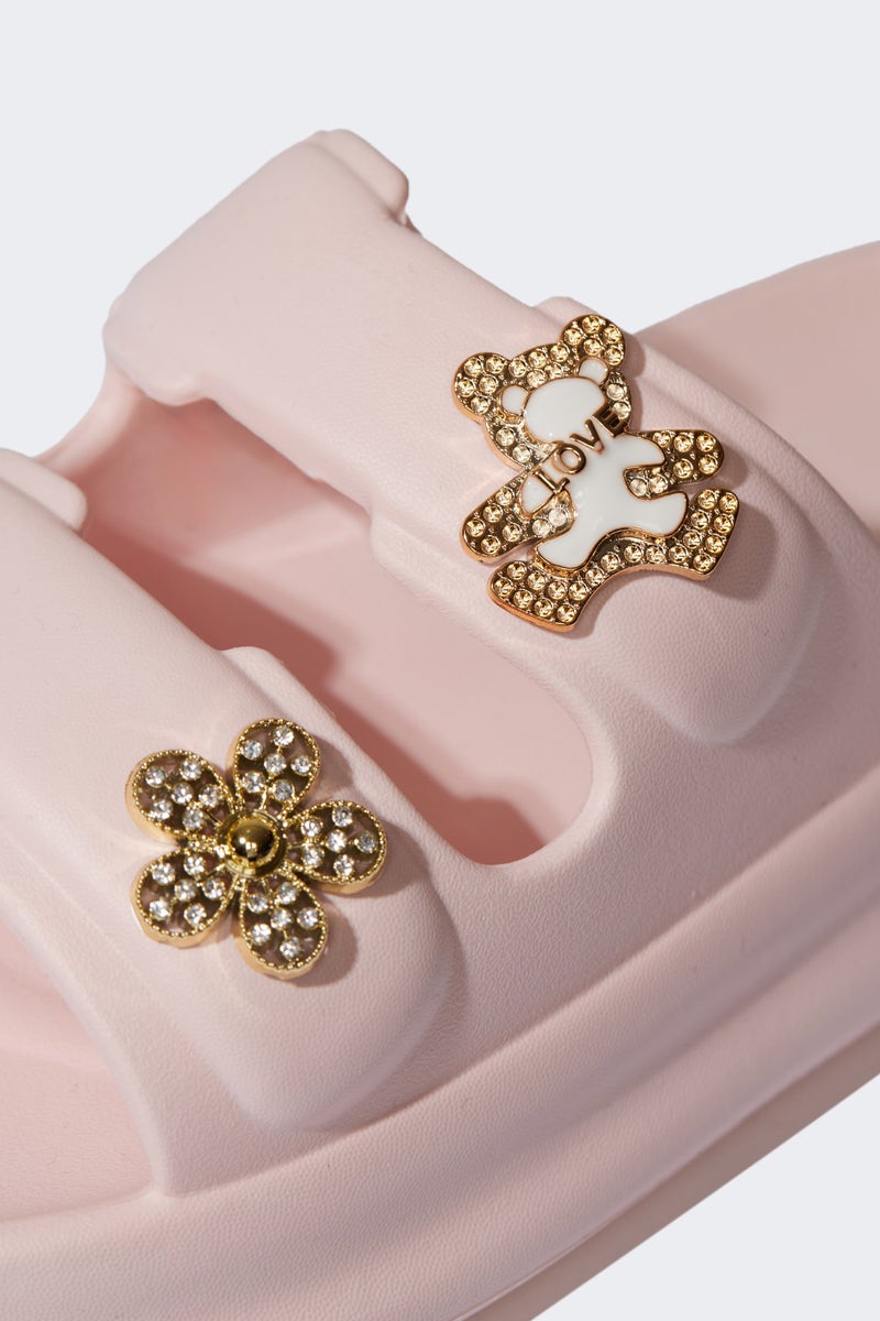 DeFacto Pink Woman Woman Flat Sole Eva Slippers Casual - Image 5