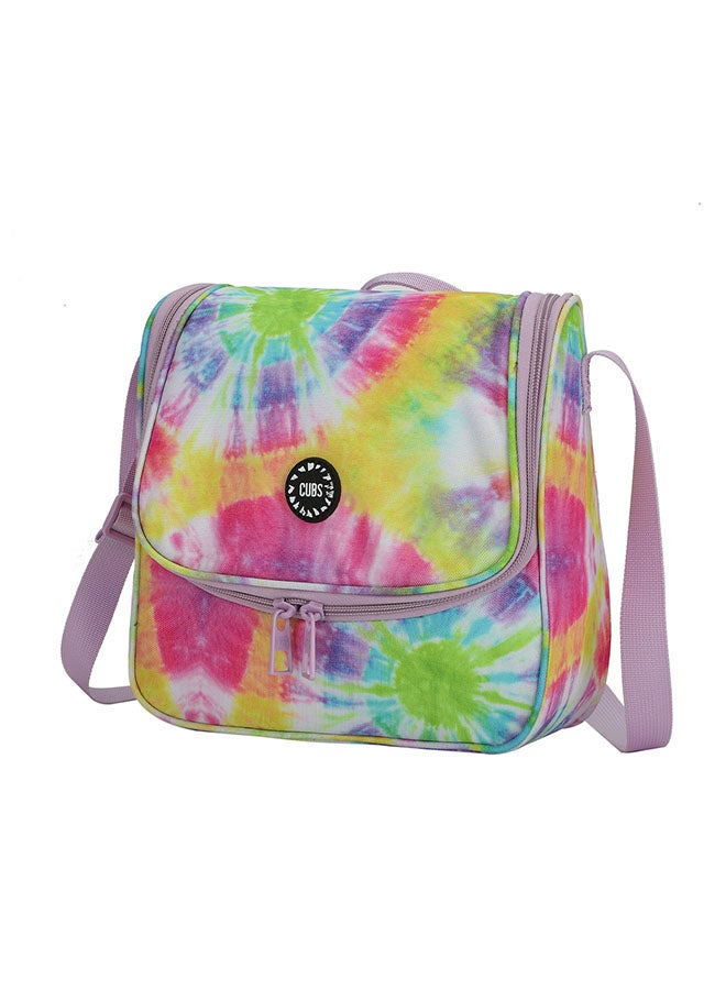 CUBS Sunrays Tie Dyed Waterproof lunch bag with adjustable shoulder strap  - Image 2