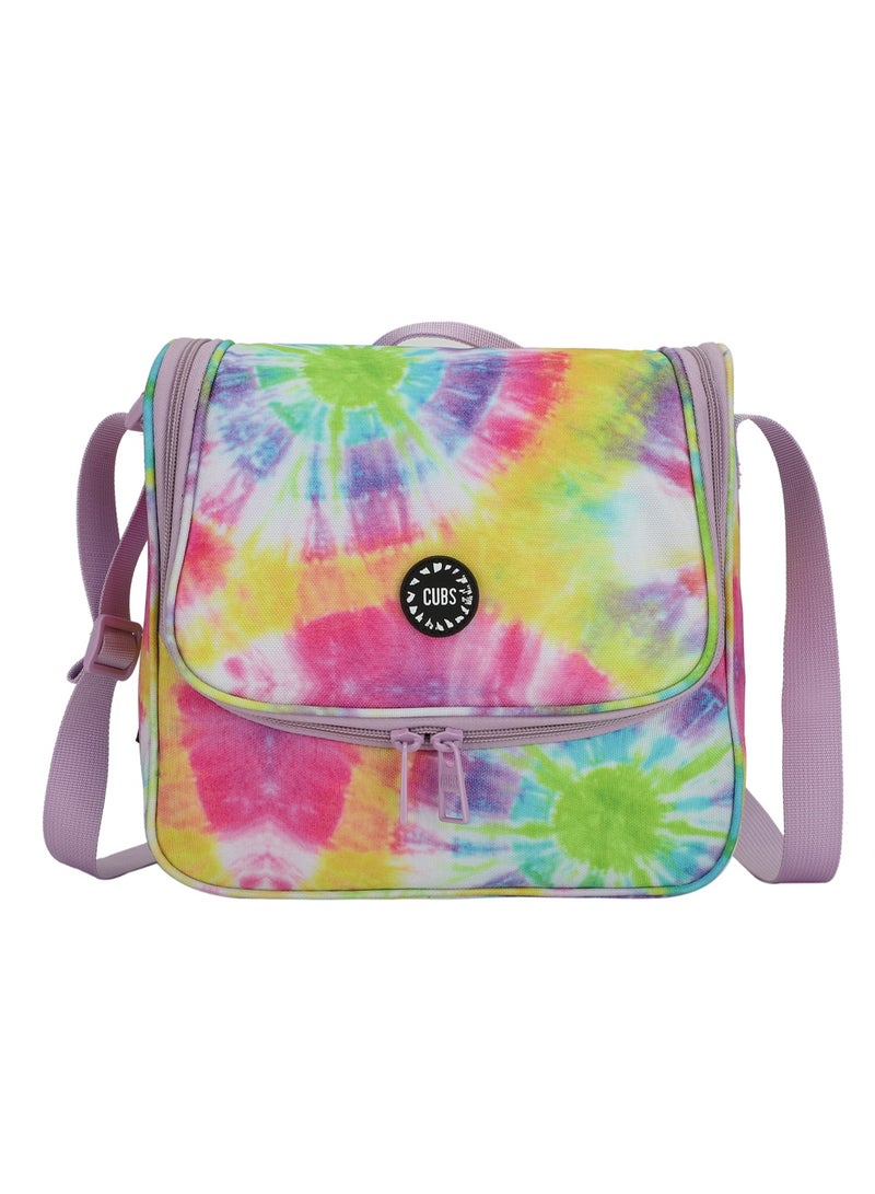 CUBS Sunrays Tie Dyed Waterproof lunch bag with adjustable shoulder strap  - Image 1