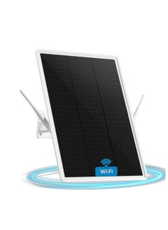 WiFi Extender Signal Booster Solar Battery Outdoor, up to 300-feet, Internet WiFi Extender with LAN Port, Wireless Signal Booster WiFi Repeater 300Mbps 2.4G WiFi, Applicable to 2.4G Router