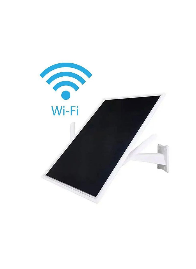 Generic - WiFi Extender Signal Booster Solar Battery Outdoor, up to 300-feet, Internet WiFi Extender with LAN Port, Wireless Signal Booster WiFi Repeater 300Mbps 2.4G WiFi, Applicable to 2.4G Router - Image 1