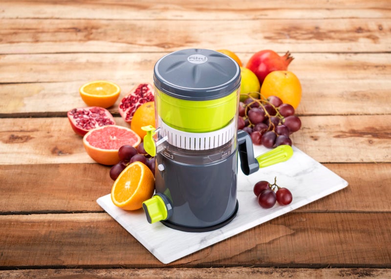 RITU Rapid Portable Compact Juicer Machine for Home | Manual Hand Juicer for Fruits & Vegetables | Handle & Vacuum Locking System | Easy to Use, Shake & Fruit Juicer for All Fruits | Durable Design - Image 5