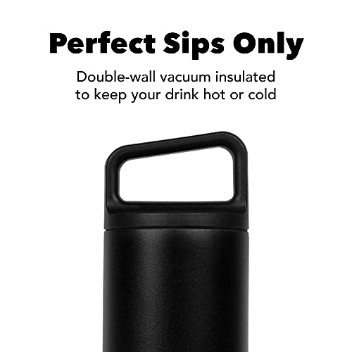 MiiR Wide Mouth Water Bottle - 20oz Insulated Water Bottle in Stainless Steel with Double Wall Vacuum Insulation, Leakproof Design, Keeps Drinks Hot or Cold - Image 3