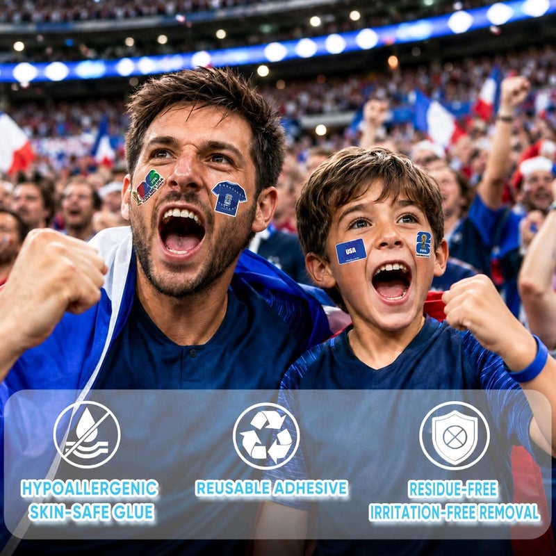 Mesuca FIFA World Cup 2026 Stickers - Official Soccer Stickers with Trophy, Host City, Flags & Mascot Design - Image 4