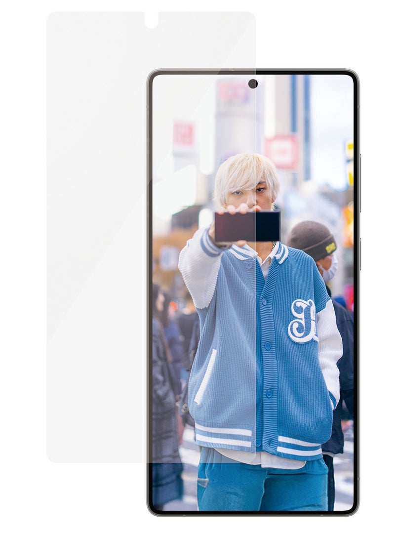 بانزرجلاس "بانزر جلاس حماية شاشة سامسونج جالاكسي  S25 الترا  مقاس واسع  شفاف" - Image 1