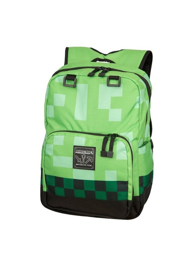 Minecraft cartoon anime backpack schoolbag for teenagers and primary school students men and women leisure sports backpack - Image 1