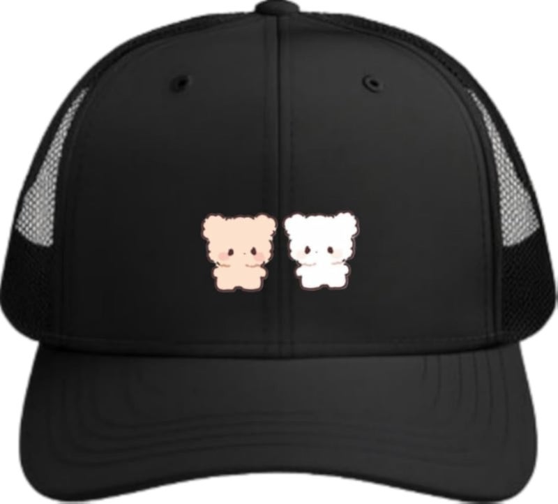 bear Baseball cap Black 13