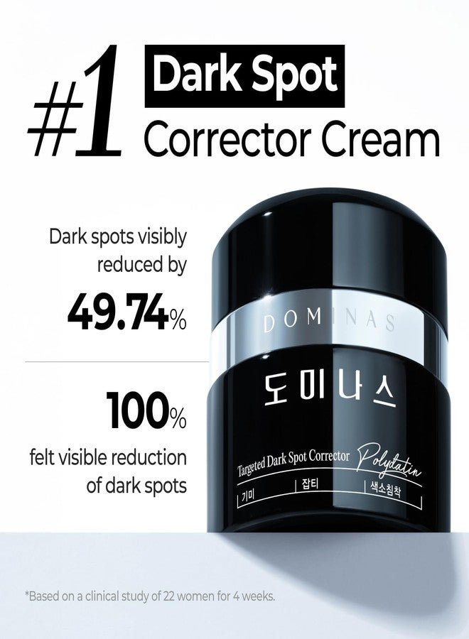 DOMINAS Tranexamic Acid Dark Spot Corrector Cream - Visibly Reduce Age Spots, Sun Spots with TXA, Niacinamide, Bakuchiol, Daily Moisturizer for Uneven Tone & After Spot Care, Korean Skincare, 1.76 oz - Image 3