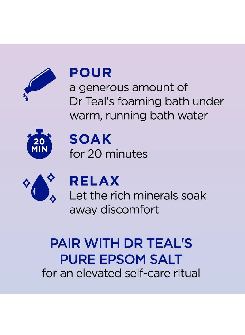 Dr Teal's - Dr Teal's Foaming Bath Sleep Bath with Melatonin 1000ml - Image 1