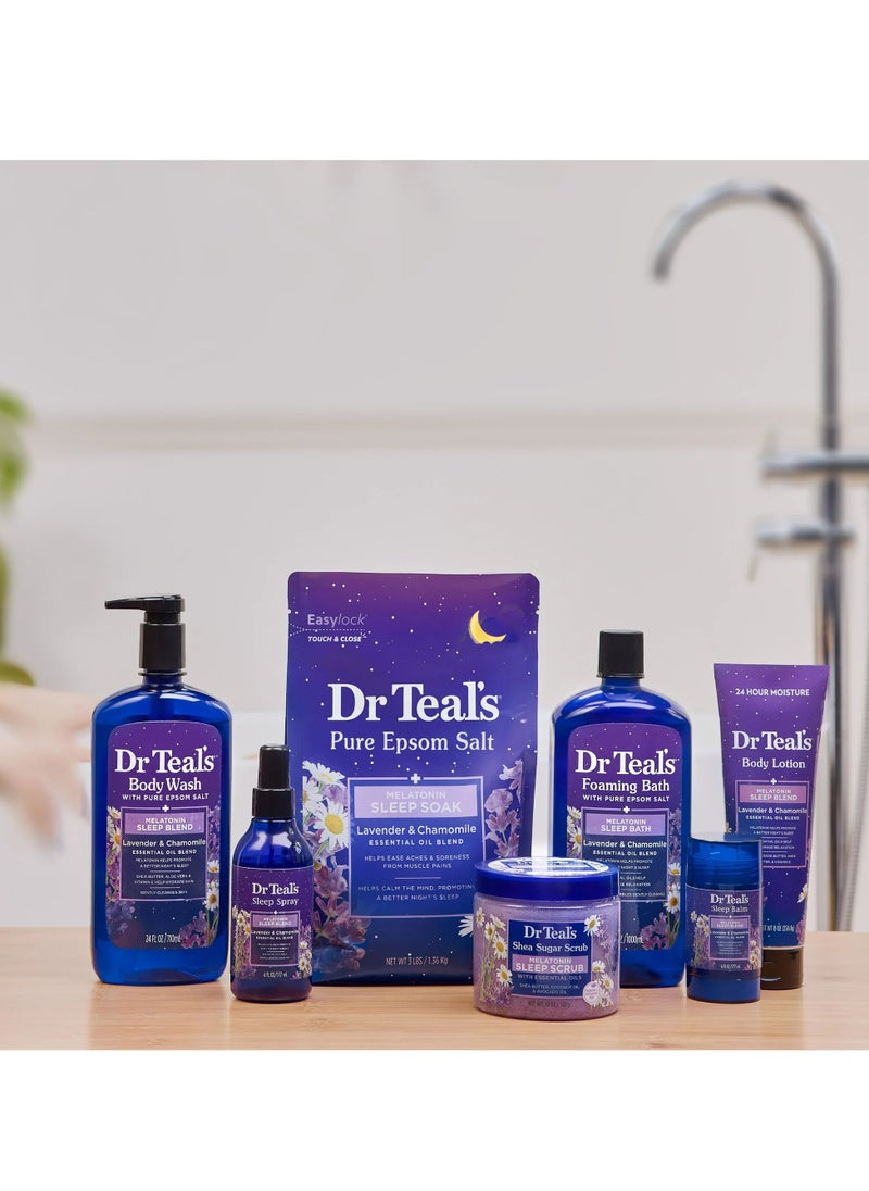 Dr Teal's - Dr Teal's Foaming Bath Sleep Bath with Melatonin 1000ml - Image 1