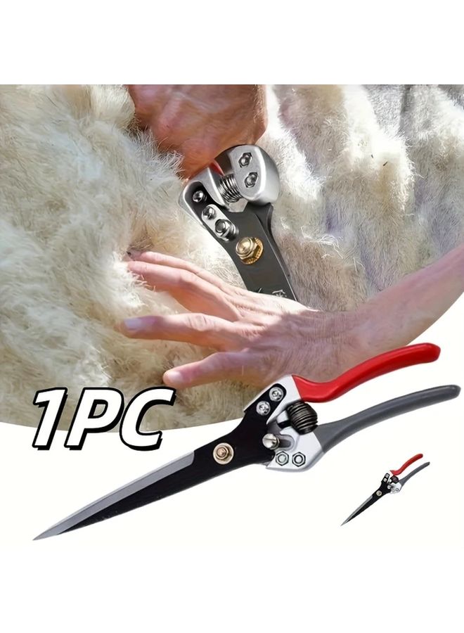 1pc Heavy Duty Sheep Shearing Scissors Professional Grade Blades Ergonomic Handle - Image 2
